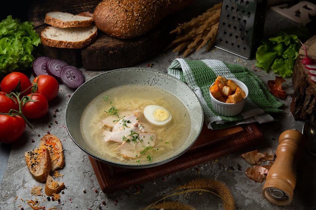 Курячий бульон з локшиною