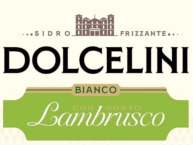Сидр Дольчеліні Б'янко Ламбруско 0,5л