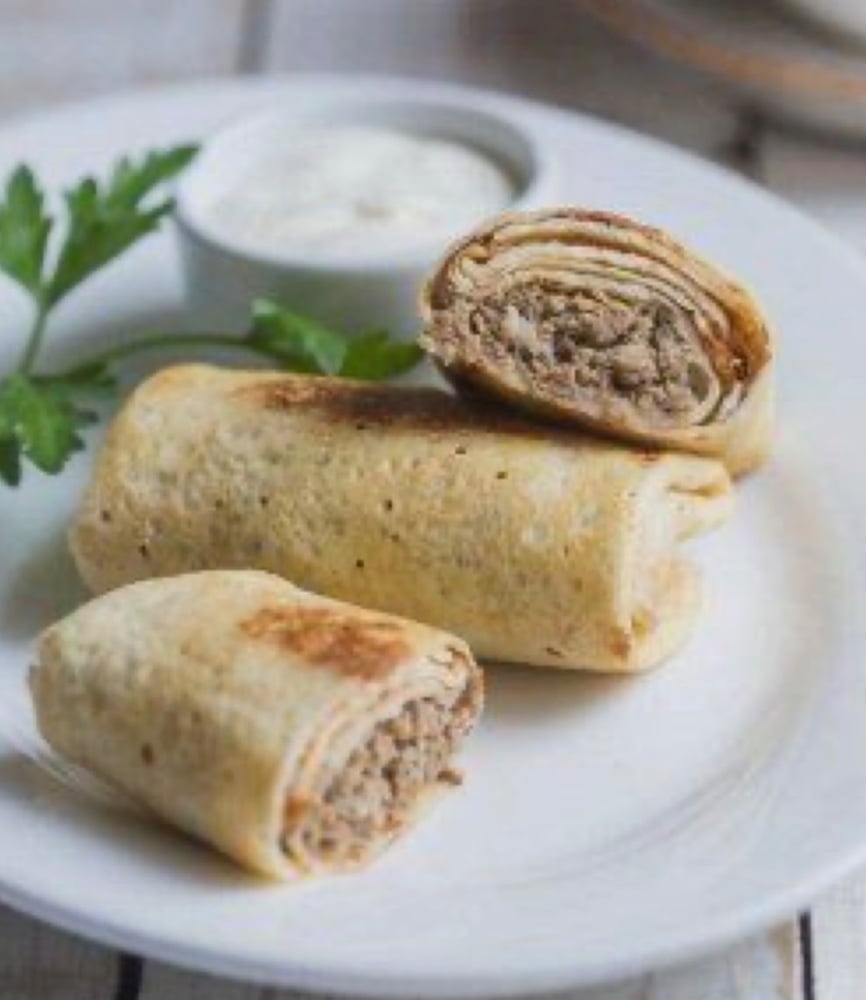 Блины с фаршем
