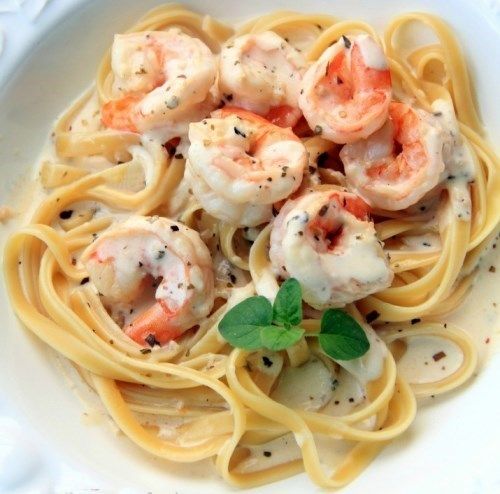 Pasta seafood