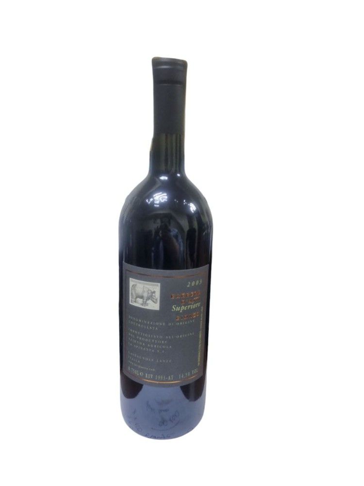 Вино. червоне сухе LA SPINETTA BARBERA D'ASTI SUPERIORE 2003
