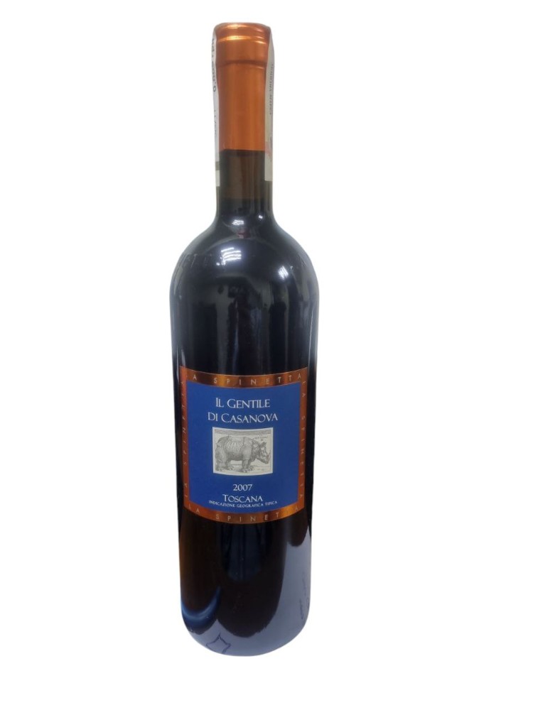 Вино. червоне сухе IL GENTILE DI CASANOVA TOSKANA 2007