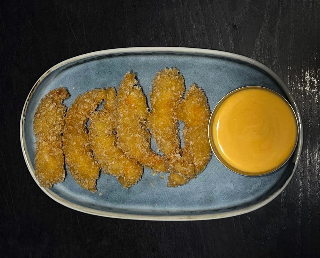 Креветки тигрові у клярі / Tiger shrimp in batter