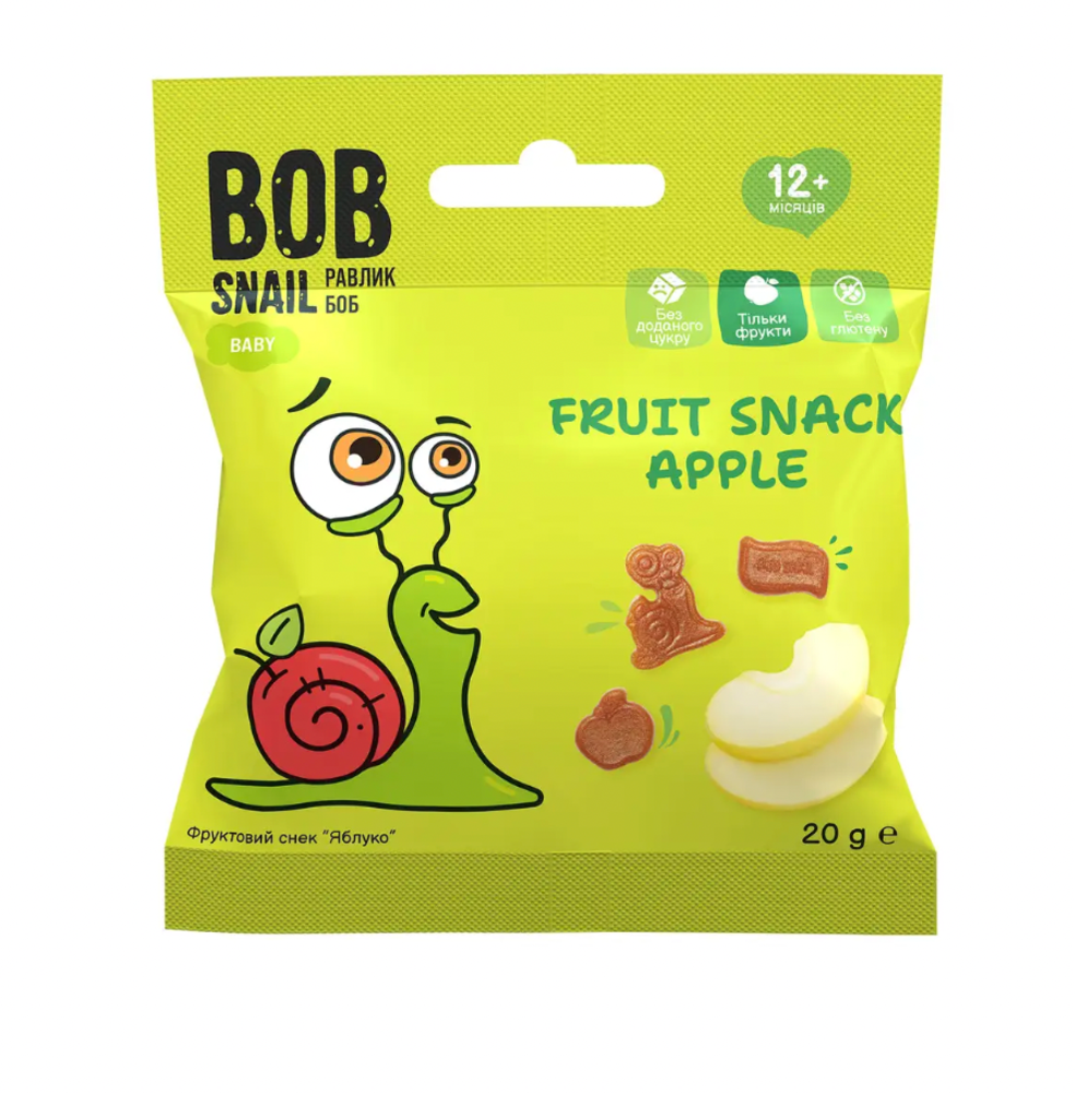 Фруктовий снек Bob Snail 20гр