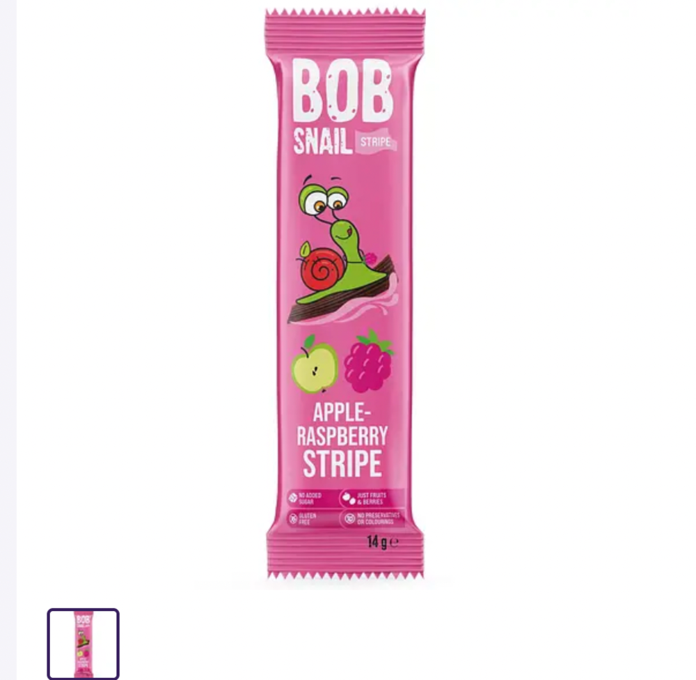 Цукерка-страйп Bob Snail 14гр