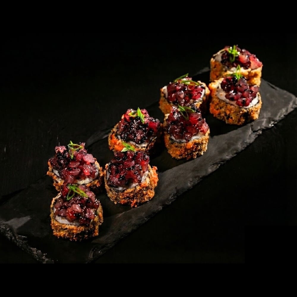 Truffle tuna tempura