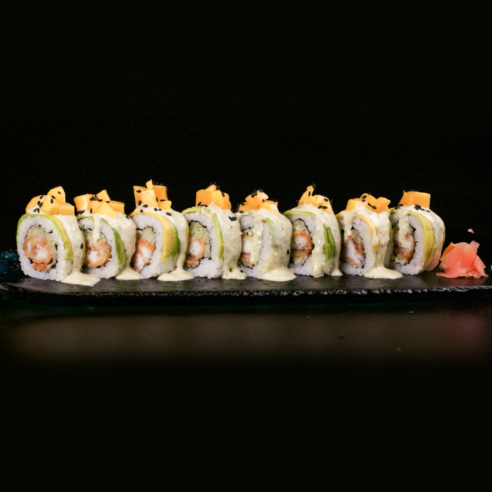 Barracuda mango roll