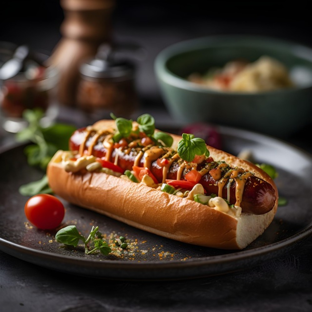 Hot Dog with Cheese