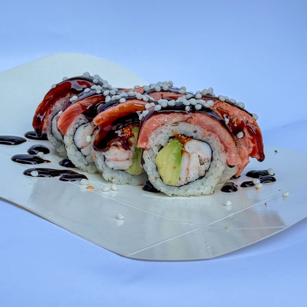 Обпалений лосось з креветками 0,270 грам