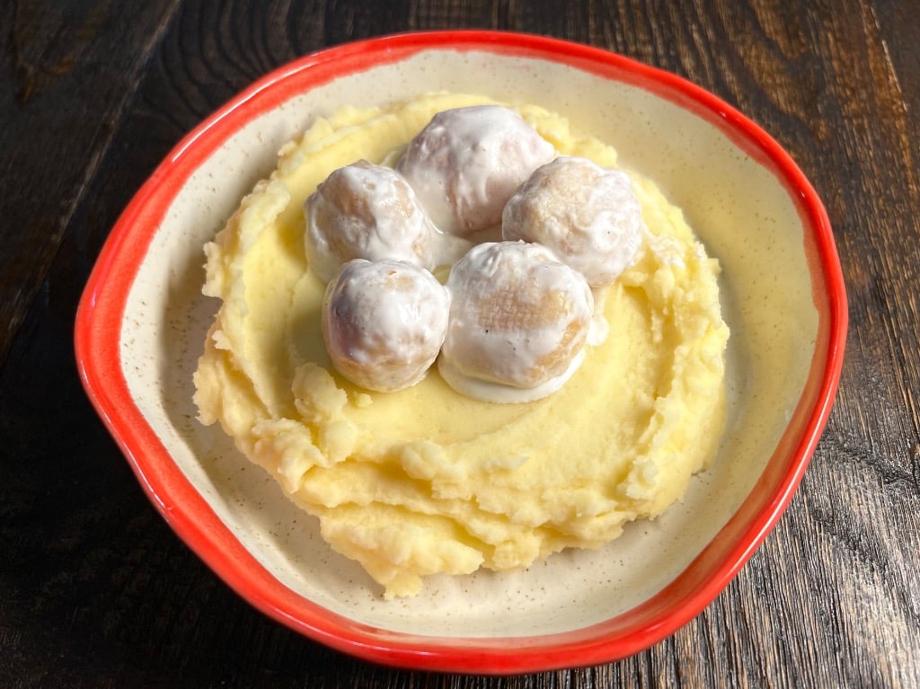 Пюрешка з міт болами