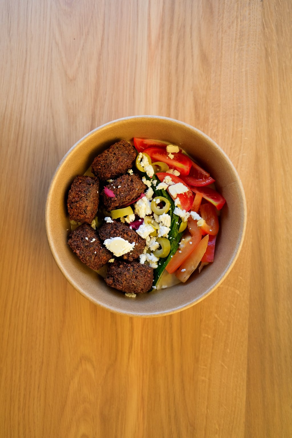 Боул з фалафелем