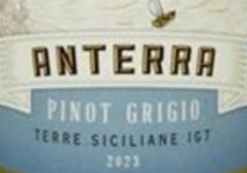 Вино Аnterra Pinot GrigioTerre Siciliane IGT сухе біле Італія