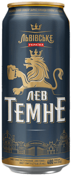 Пиво Лев темне 500 мл