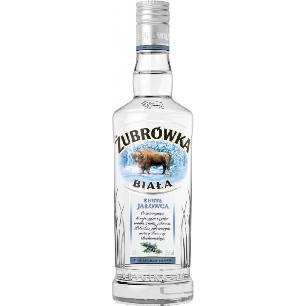 Горілка Zubrowka Biala 0.5 л 40%