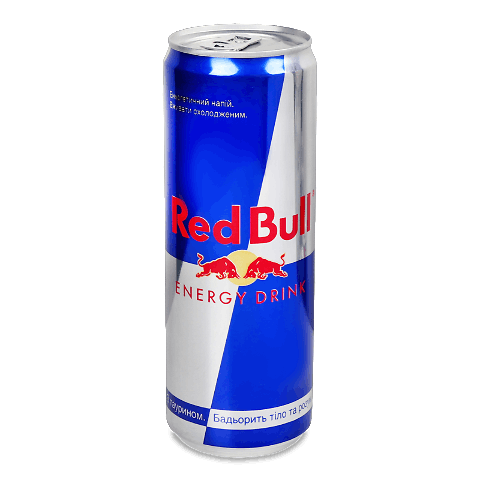 Напій енергетичний Red Bull, з/б, 0,25 л