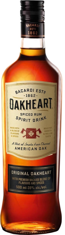 Ромовий напій Oakheart Original 12 місяців витримки 0.5 л