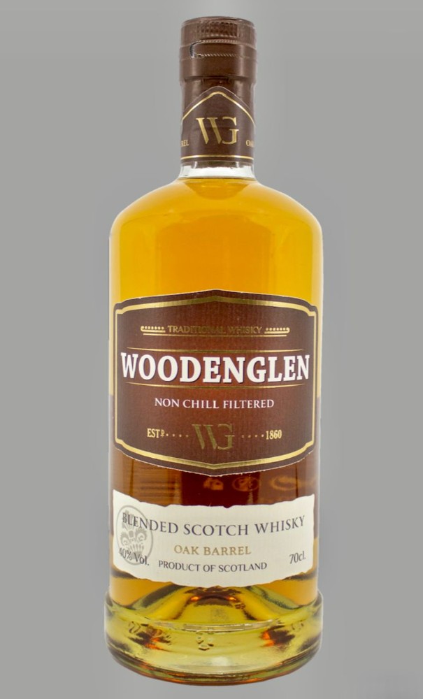 Віскі WOODENGLEN 40% 0.5 л.