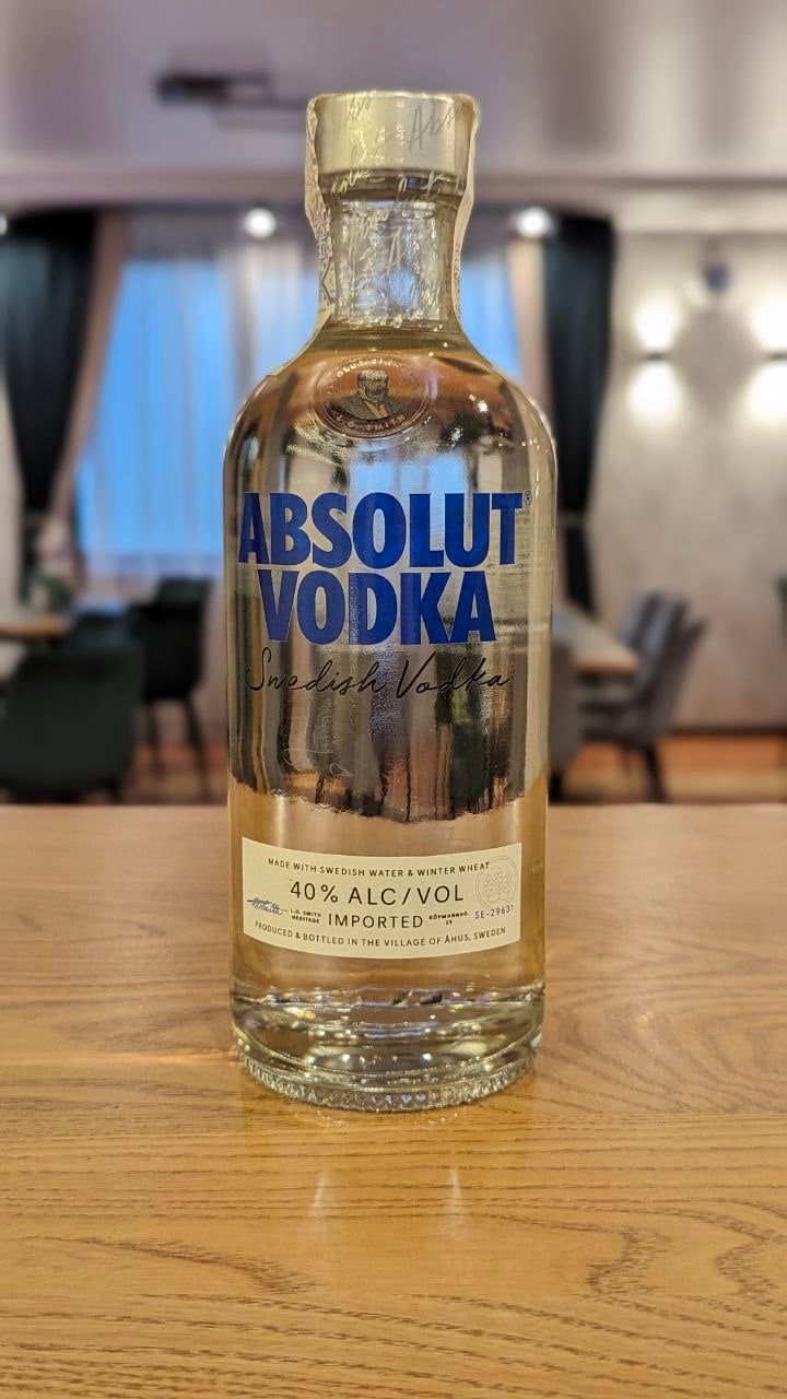 Горілка Absolut 40%