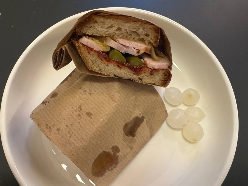 W Sandwich Ham and Cheese 