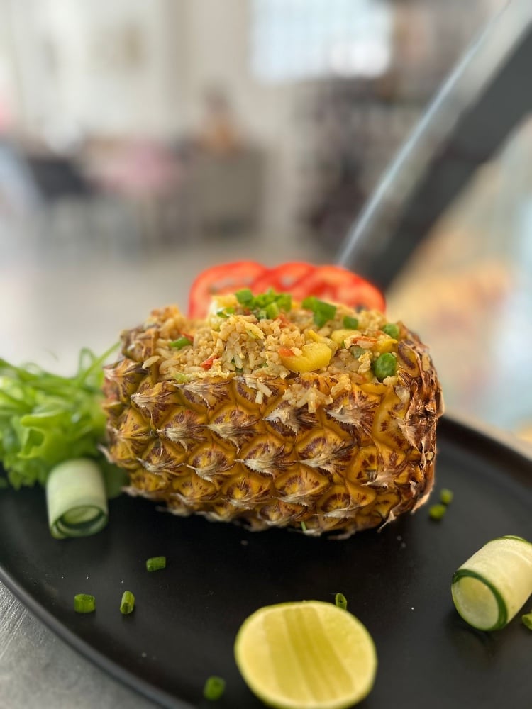 Pineapple Fried Rice with chicken