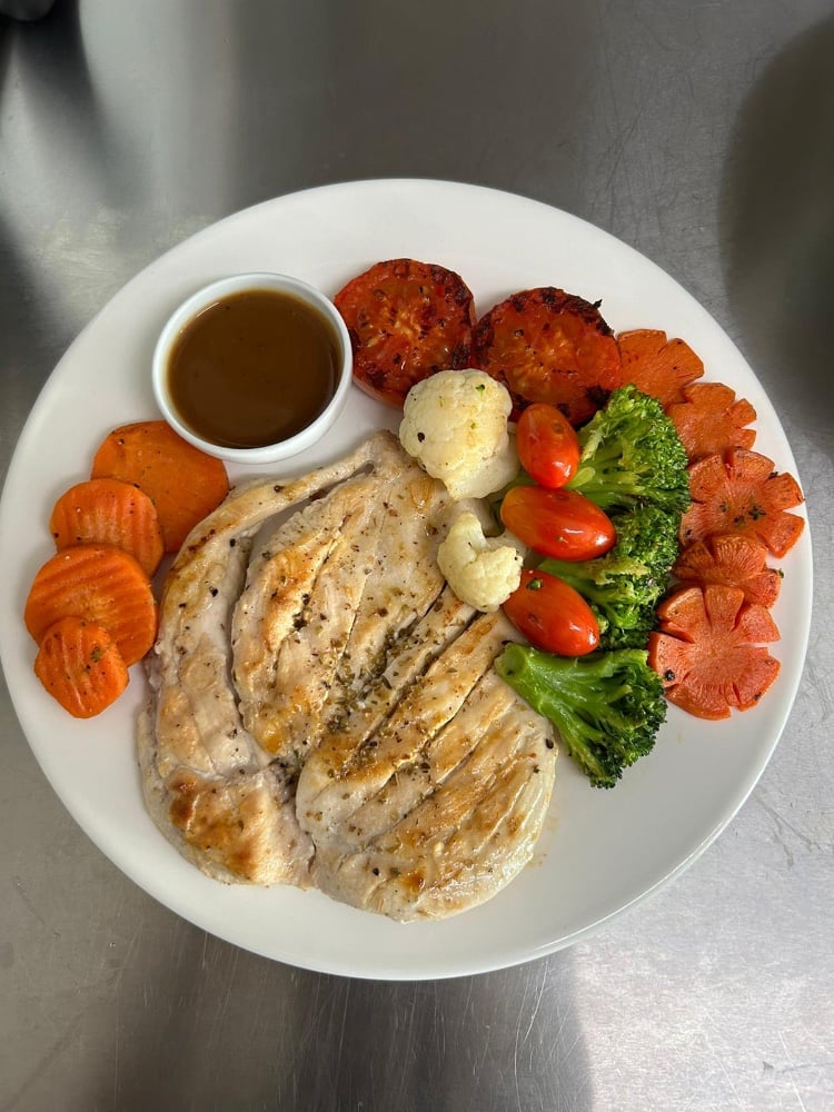 Chicken Steak with Vegetables 