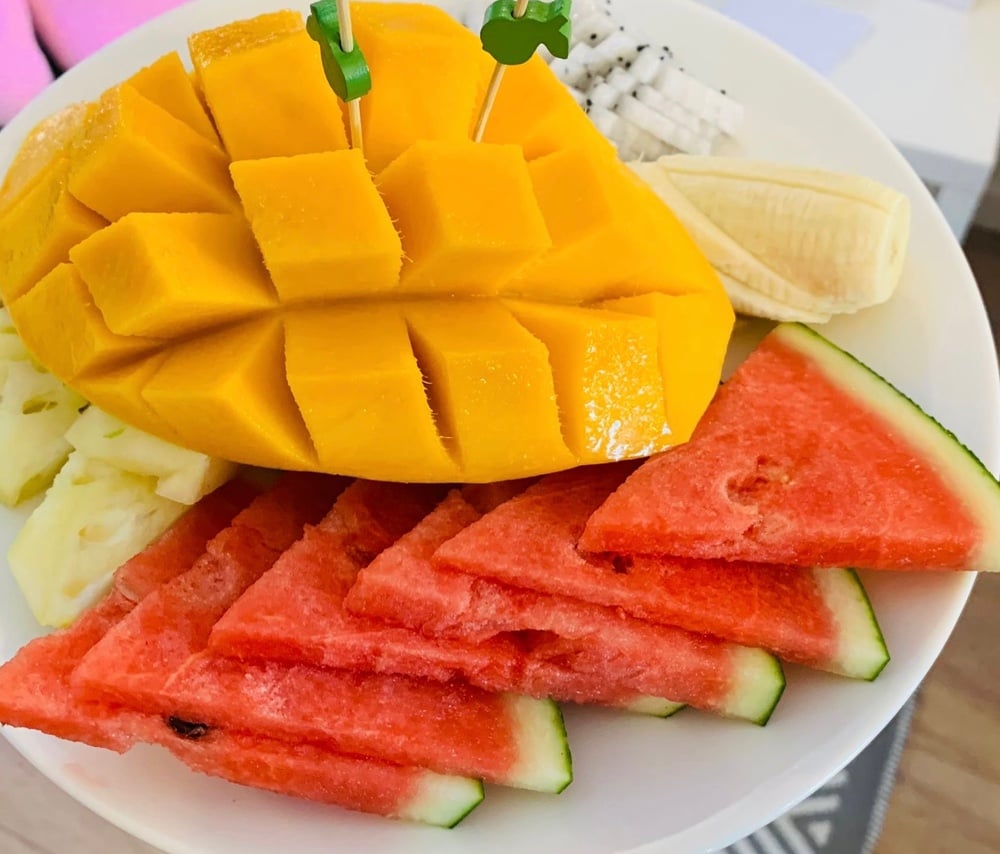 Large fruit plate 