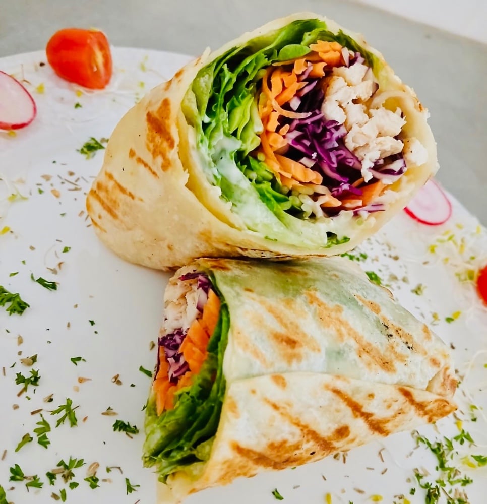 Caesar Shrimp Wrap