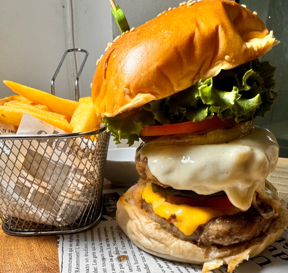 Rock 'n' Roll Double Burger 