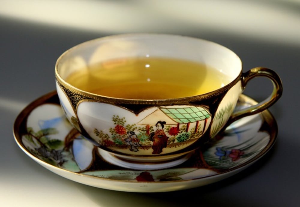 68 Green Tea, cup