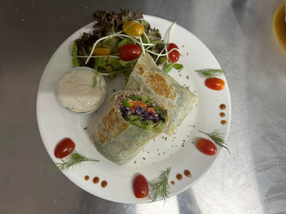 Wrap with tuna