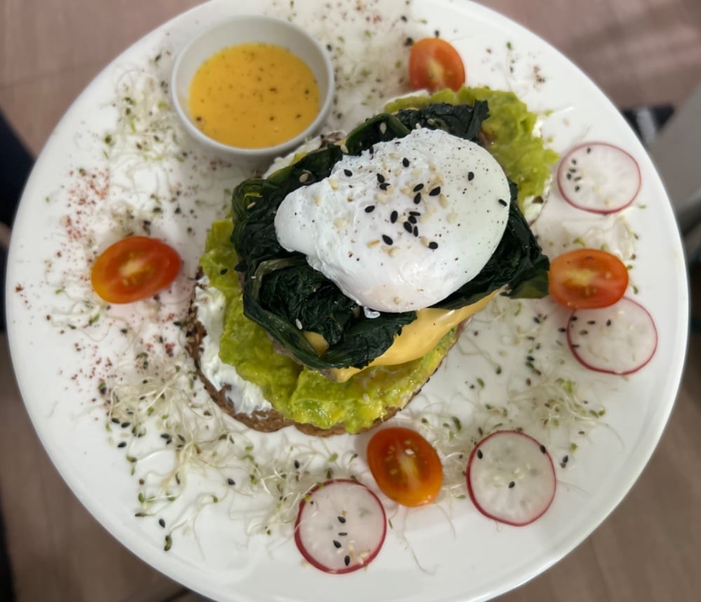 Rustic breakfast