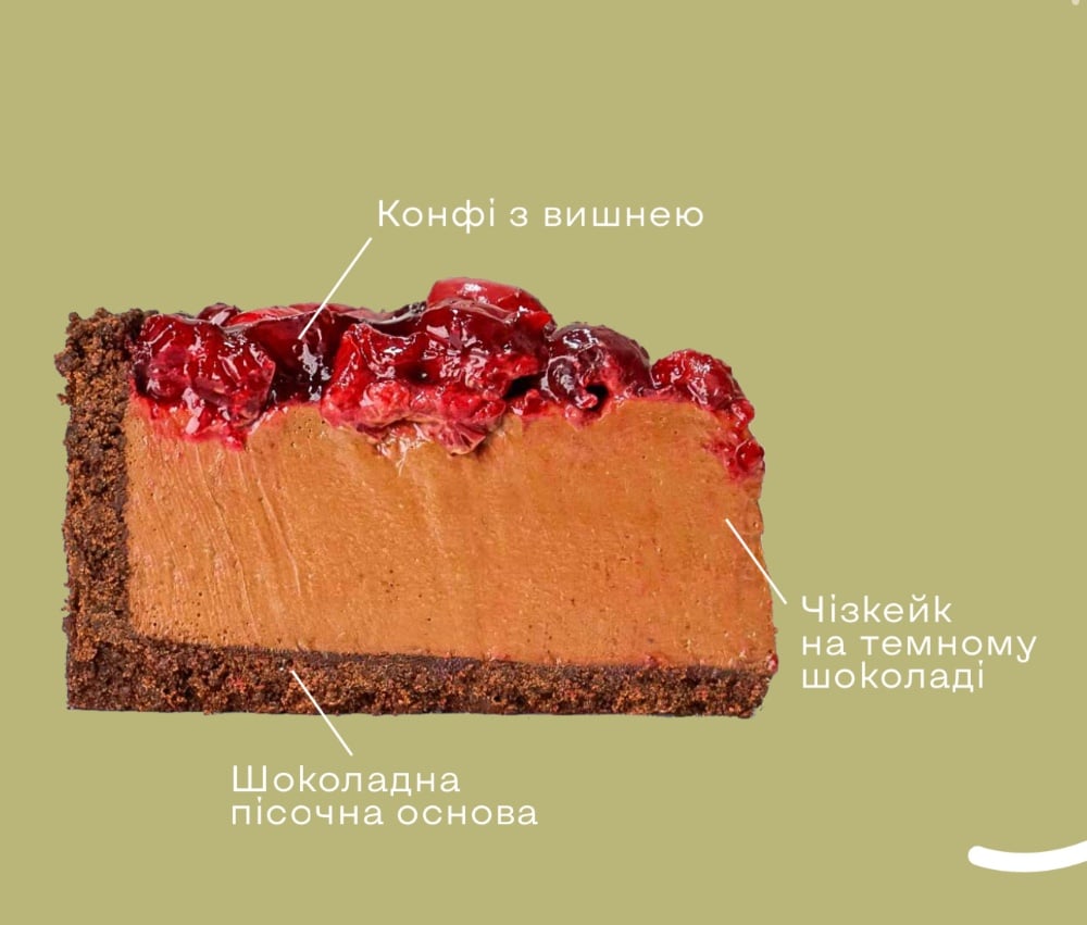 Чізкейк вишнево&шоколадний