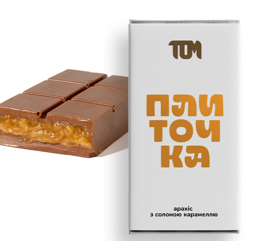 Плиточка із солоною карамеллю