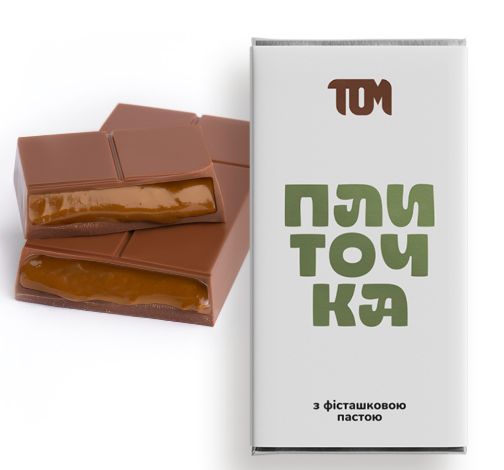 Плиточка з фісташковою пастою