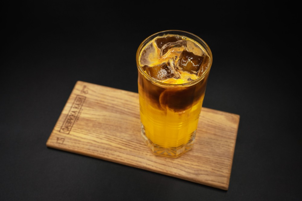 Orange cup без кофеїну з льодом