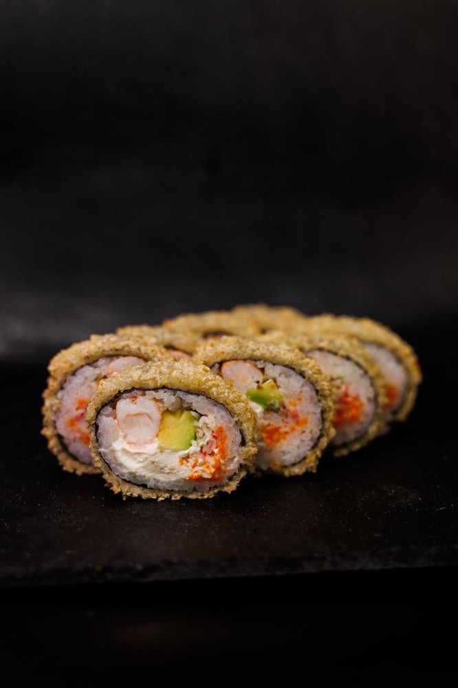 Темпура з вареною креветкою та сніжним крабом