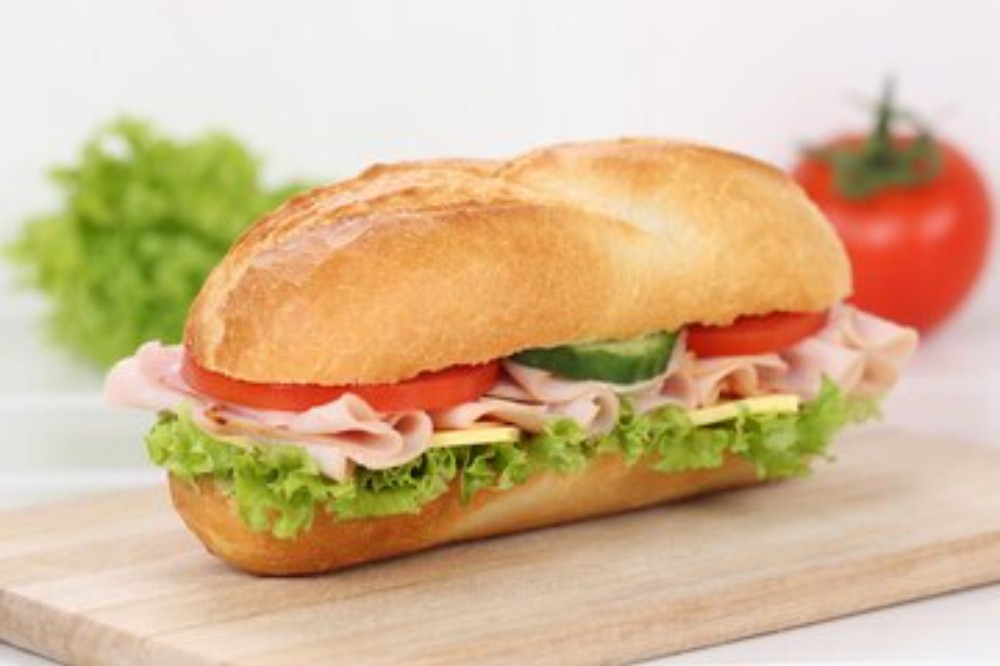 Baguette Jamón pechuga de pavo