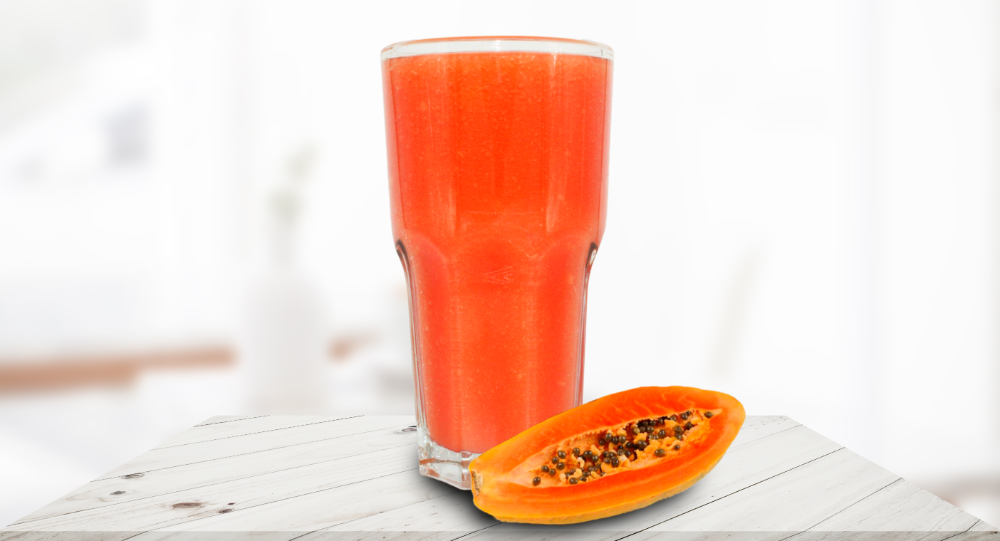 Jugo de papaya