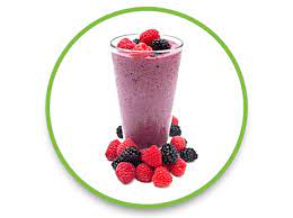 Jugo de frutos rojos