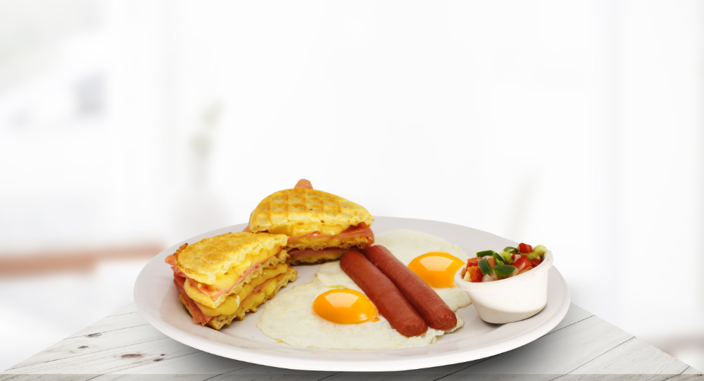 Waffles Salados