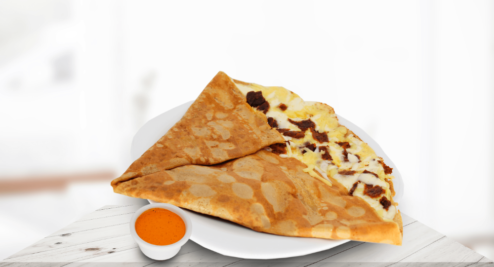 Crepa de arrachera