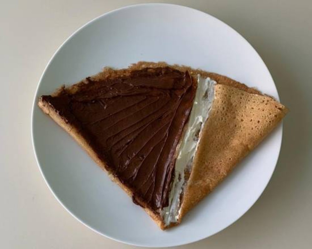Crepa philadelphia con nutella