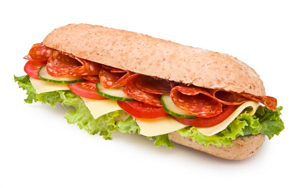 Baguette de peperoni y 3 quesos