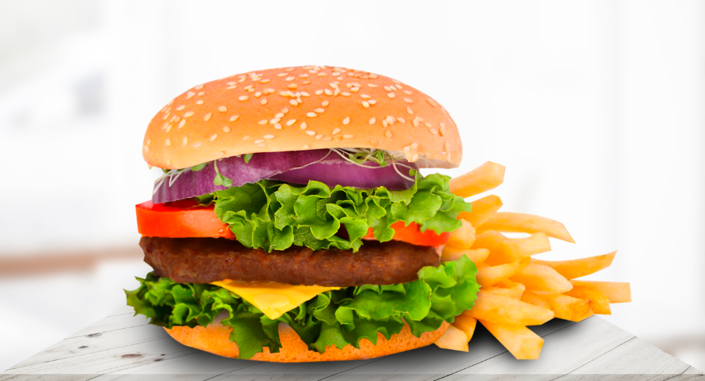 Hamburguesa de Arrachera