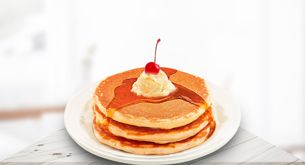 Hotcakes con Helado