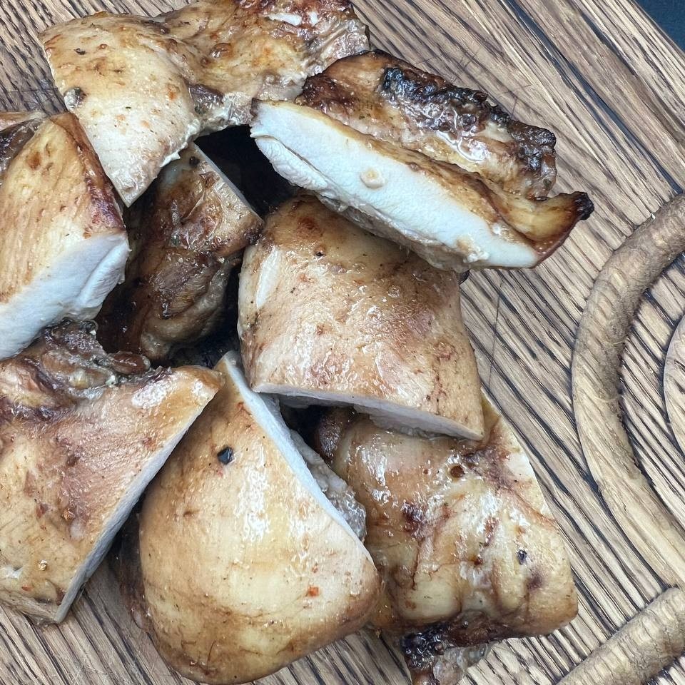 Шашлик з курячого стегна 