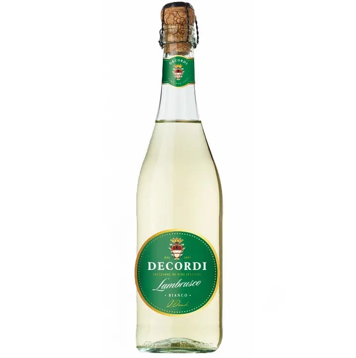 Вино ігристе Decordi Lambrusco Bianco Amabile