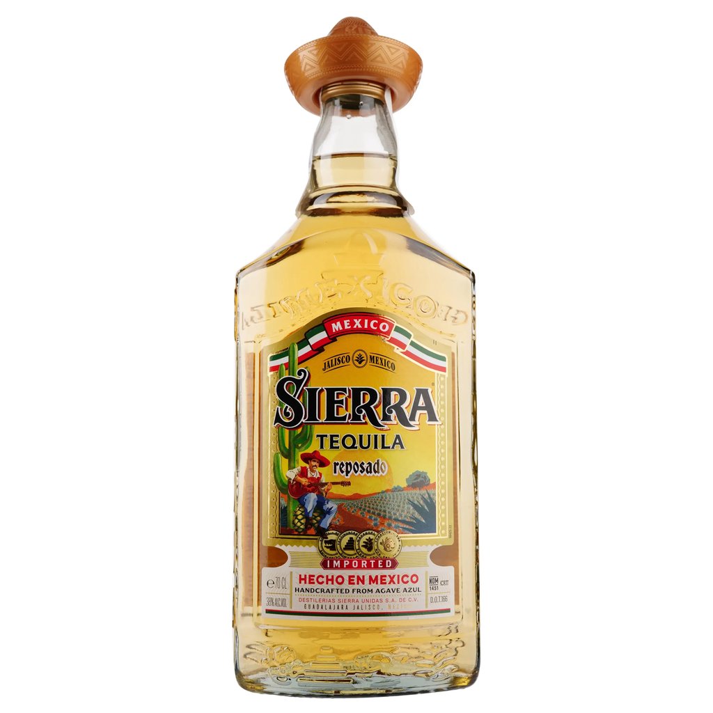 Текіла Sierra Reposado 38%