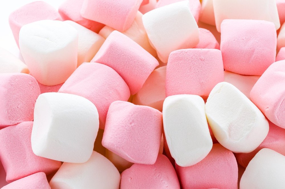 Mini Marshmallow Pink & White