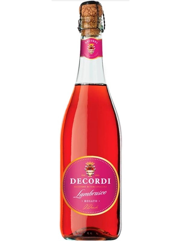 Вино ігристе Decordi Lambrusco Rosato Amabile